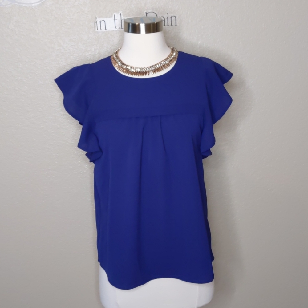 Monteau Blouse blue size small